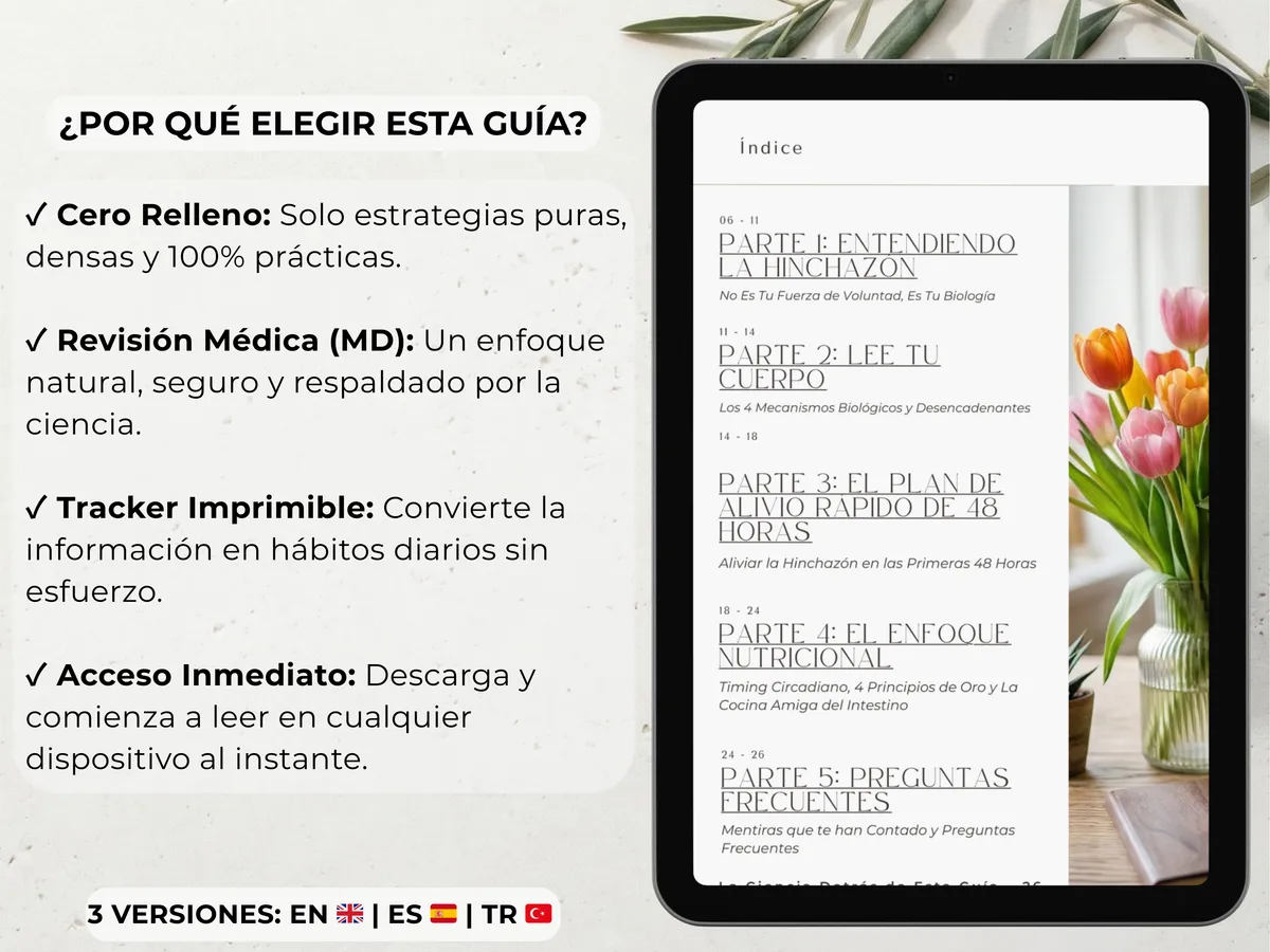 HINCHAZÓN por CORTISOL EL RESET 3 | VibeVit